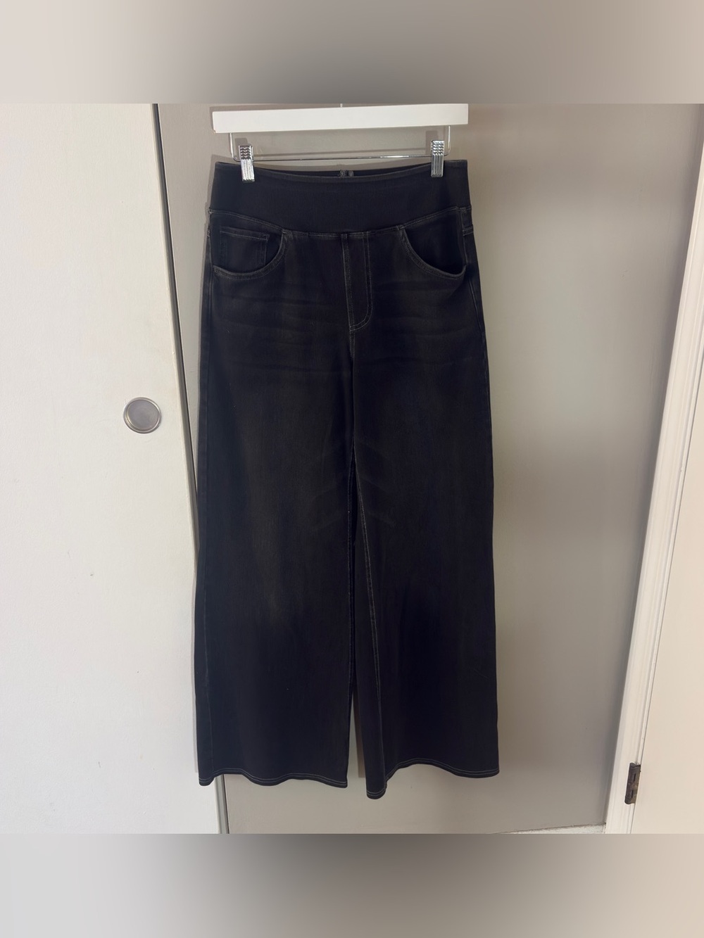 Halara Flex High Waisted Wide Leg Jeans in Grey Size Women’s Medium Tall NWT